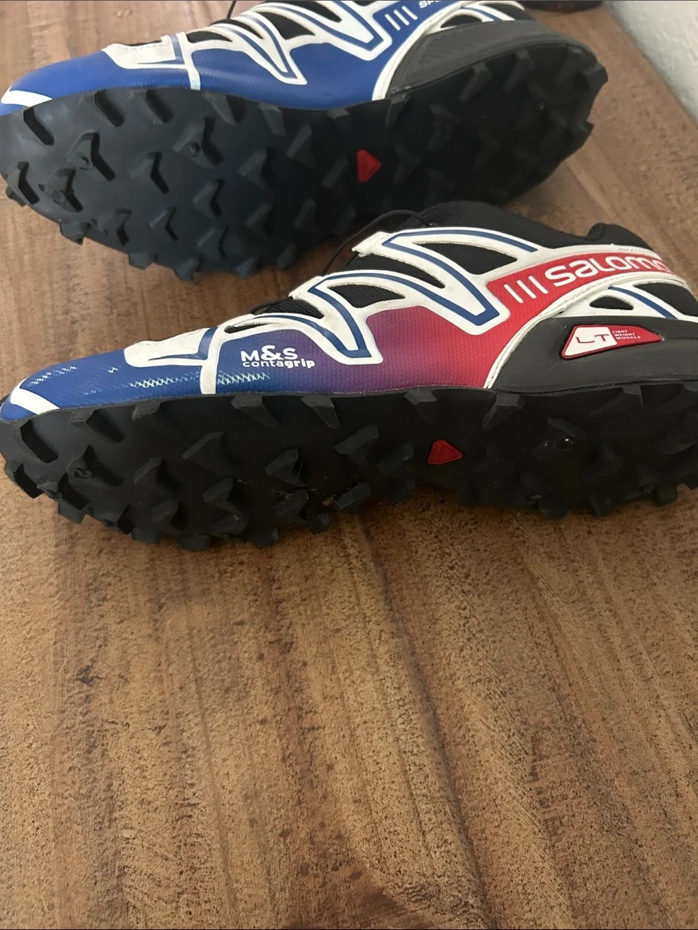 Salomon Speedcross 3 Men’s Trail Shoes - Black/White/Blue